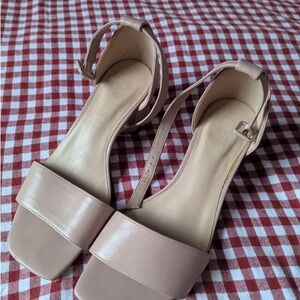 Chic Beige Women's Heels